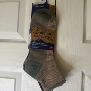 Skechers Trail Men's Qtr Crew Socks